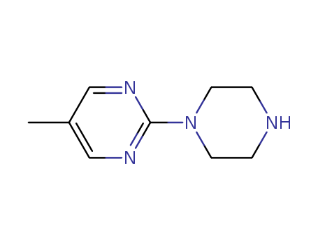 Pyrimidine, 5-methyl-2-(1-piperazinyl)- (9CI)