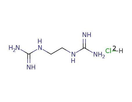 Guanidine,N,N'''-1,2-ethanediylbis-, hydrochloride (1:2)