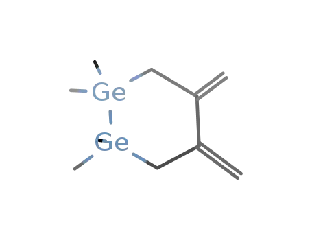 Molecular Structure of 144865-58-7 (1,2-Digermin, hexahydro-1,1,2,2-tetramethyl-4,5-bis(methylene)-)