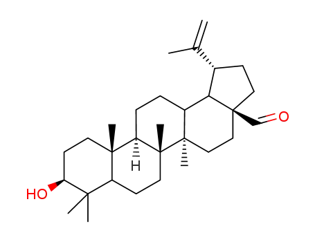 Molecular Structure of 13159-28-9 (Betulinicaldehyde)