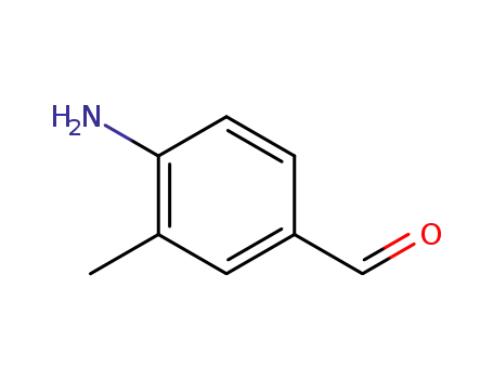Molecular Structure of 61594-83-0 (4-Amino-3-methylbenzaldehyde)