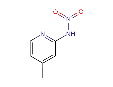 Molecular Structure of 33245-30-6 (hydroxy-[(4-methylpyridin-2-yl)amino]-oxo-azanium)
