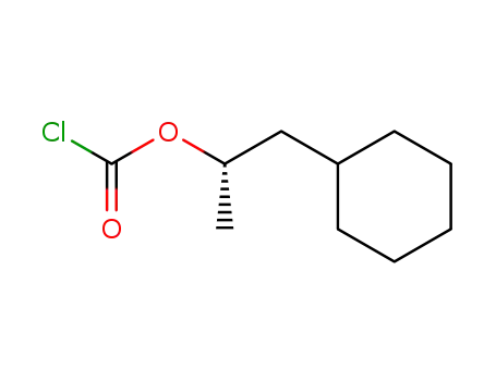 Carbonochloridic acid, (1S)-2-cyclohexyl-1-methylethyl ester