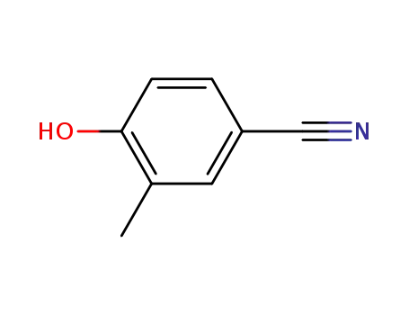 Molecular Structure of 15777-70-5 (4-hydroxy-3-methylbenzonitrile)