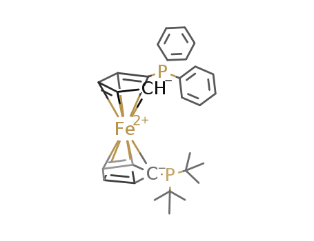 1-Diphenylphosphino-1'-(di-t-butylphosphino)ferrocene