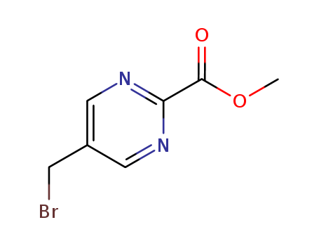 5-Bromomethyl-pyrimidine-2-carboxylic acid methyl ester