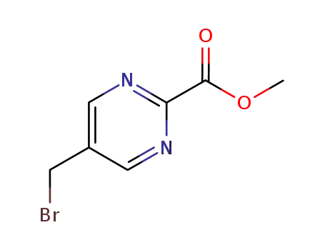 5-브로모메틸-피리미딘-2-카르복실산 메틸 에스테르