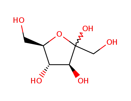 Molecular Structure of 41846-99-5 (a-L-Tagatofuranose (9CI))