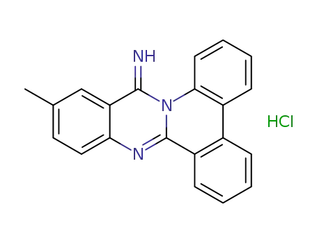12-methyl-14H-quinazolino[3,2-f]phenanthridin-14-iminium chloride