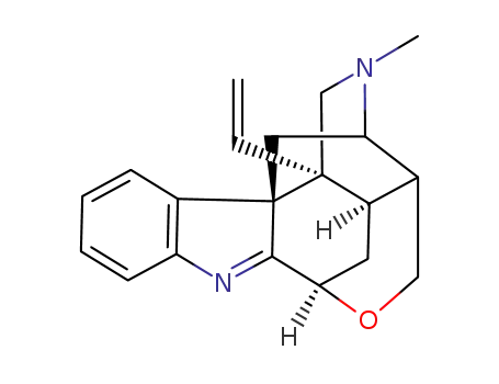 Molecular Structure of 1358-76-5 (Koumine)