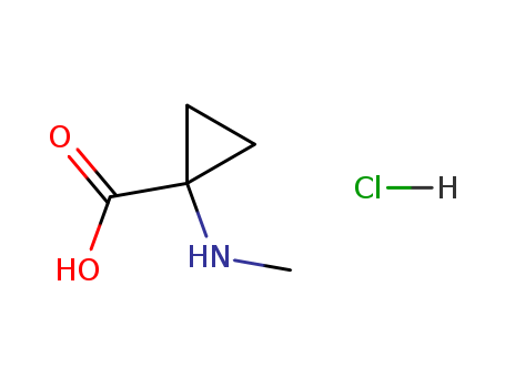 1-METHYLAMINOCYCLOPROPANE-1-CARBOXYLIC ACID HYDROCHLORIDE