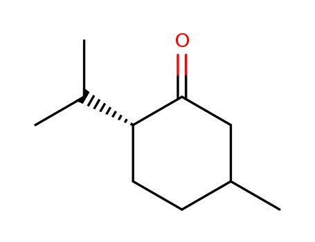 Cyclohexanone, 5-methyl-2-(1-methylethyl)-, (2R)- (9CI)