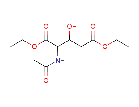 diethyl N-acetyl-3-hydroxyglutamate