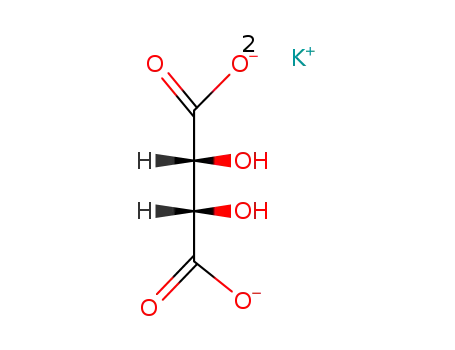 Molecular Structure of 4504-81-8 (dipotassium (R*,S*)-tartrate)