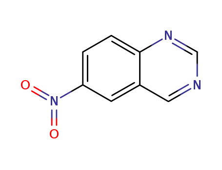 Molecular Structure of 7556-95-8 (6-Nitroquinazoline)