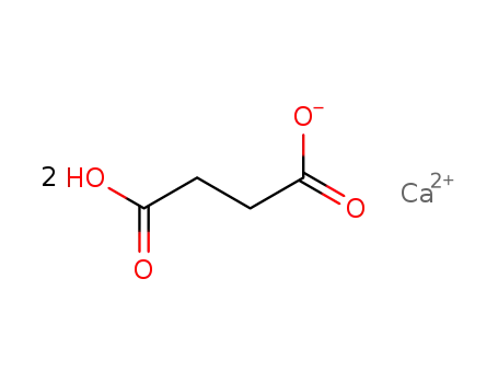 Molecular Structure of 140-99-8 (CALCIUM SUCCINATE, MONOHYDRATE)