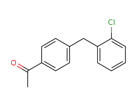 1-[4-[(2-Chlorophenyl)methyl]phenyl]ethanone