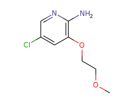 5-chloro-3-(2-methoxy-ethoxy)-pyridin-2-ylamine