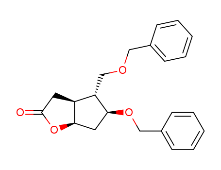 (3aS,4R,5S,6aR)-5-phenylmethoxy-4-(phenylmethoxymethyl)-3,3a,4,5,6,6a-hexahydrocyclopenta[b]furan-2-one