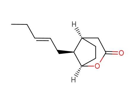 8-(pent-2-enyl)-2-oxa-bicyclo[3.2.1]octan-3-one