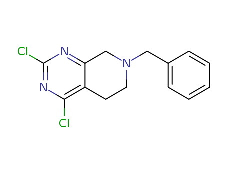 7-Benzyl-2,4-dichloro-5,6,7,8-tetrahydropyrido[3,4-d]pyrimidine