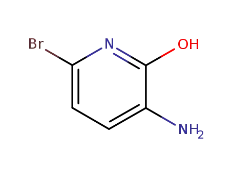 Molecular Structure of 134577-43-8 (3-AMINO-6-BROMO-PYRIDIN-2-OL)