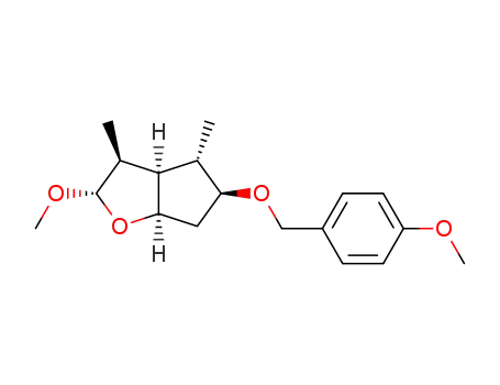 (1R,3S,4S,5R,6S,7S)-3-methoxy-4,6-dimethyl-7-[4-methoxybenzyloxy]-2-oxabicyclo[3.3.0]-octane