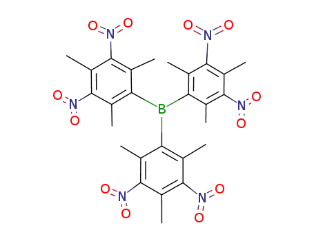 Borane, tris(2,4,6-trimethyl-3,5-dinitrophenyl)-