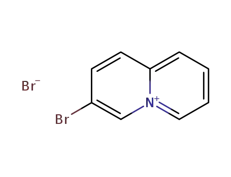 Molecular Structure of 77199-12-3 (3-Bromoquinolizinium bromide)