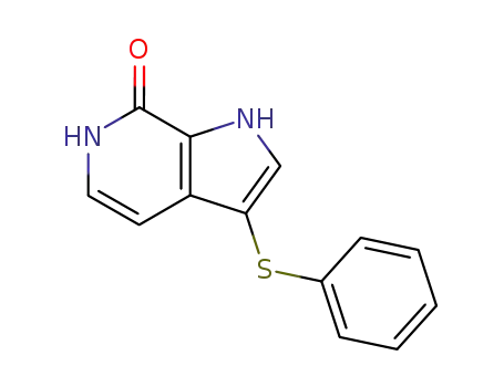 1,6-dihydro-3-(phenylthio)-7H-pyrrolo[2,3-c]pyridin-7-one