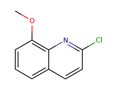 Molecular Structure of 74668-74-9 (2-CHLORO-8-METHOXYQUINOLINE)