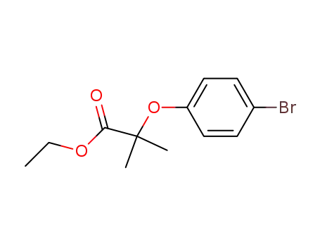 Propanoic acid, 2-(4-bromophenoxy)-2-methyl-, ethyl ester