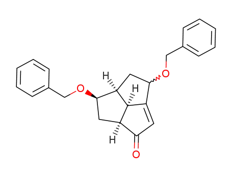 (4aS,5R,6aS,6bR)-3,5-Bis-benzyloxy-4,4a,5,6,6a,6b-hexahydro-3H-cyclopenta[cd]pentalen-1-one