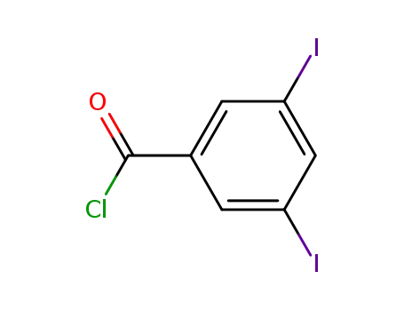 Molecular Structure of 42860-25-3 (3,5-DIIODOBENZOYL CHLORIDE)