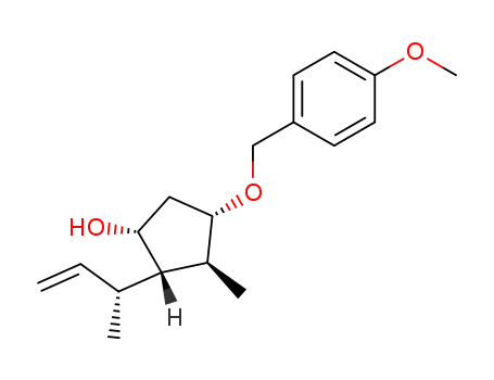 (1R,2S,3S,4S)-2-(3R-butenyl)-4-[4-methoxy-benzyloxy]-3-methyl-cyclopentanol