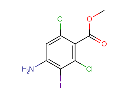 methyl 4-amino-2,6-dichloro-3-iodobenzoate