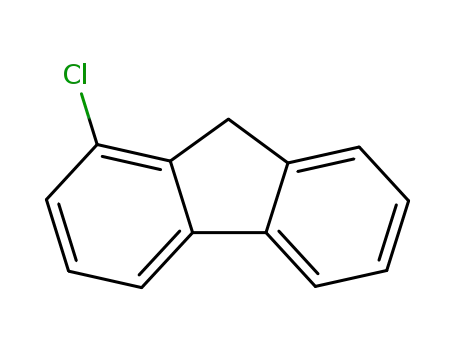 Molecular Structure of 28314-05-8 (1-chloro-9H-fluorene)