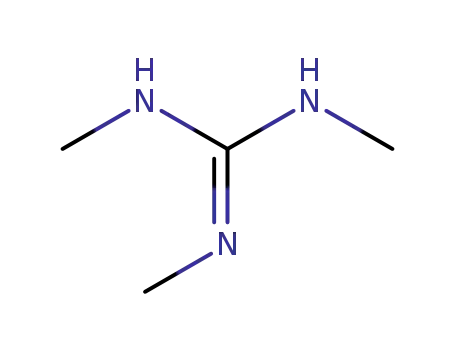 Molecular Structure of 6145-43-3 (N,N',N''-trimethylguanidine)