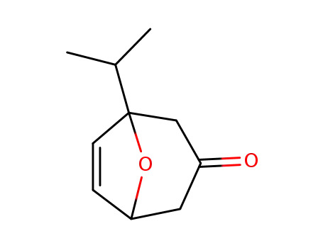 Molecular Structure of 55076-44-3 (1-isopropyl-8-oxa-bicyclo[3.2.1]oct-6-en-3-one)