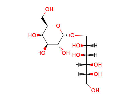 Molecular Structure of 28971-30-4 (1-o-α-D-Glucopyranosyl-D-mannitol)