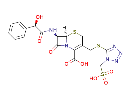Molecular Structure of 61270-58-4 (Cefonicid)