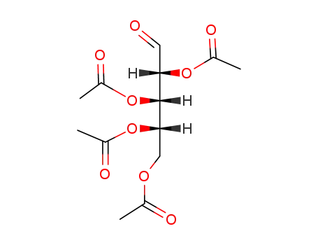 Molecular Structure of 5139-19-5 (2,3,4,5-tetra-O-acetyl-L-arabinose)