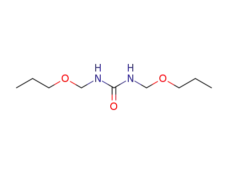 Molecular Structure of 98952-36-4 (Urea, N,N'-bis(propoxymethyl)-)