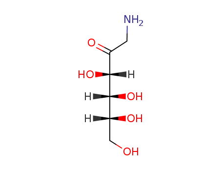 Molecular Structure of 27968-74-7 (beta-D-fructopyranosylamine)