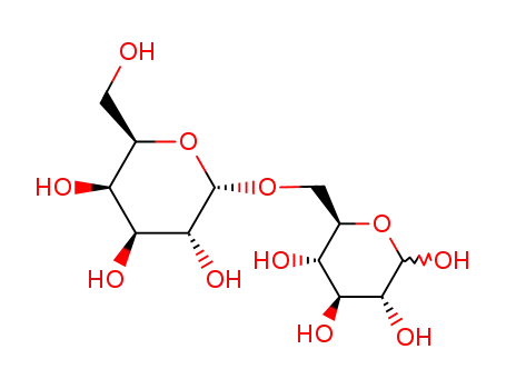 Molecular Structure of 536-11-8 (D-melibiose)