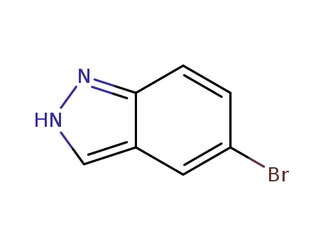 Molecular Structure of 465529-55-9 (5-Bromo-2H-indazole)