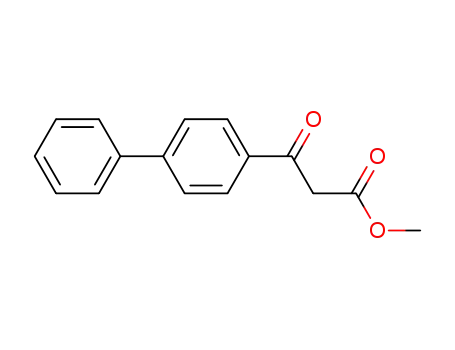 3-BIPHENYL-4-YL-3-OXO-PROPIONIC ACID METHYL 에스테르