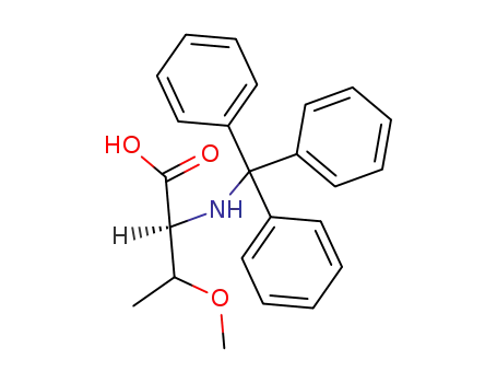 Molecular Structure of 85918-01-0 (N-Trt-Thr<Me>)
