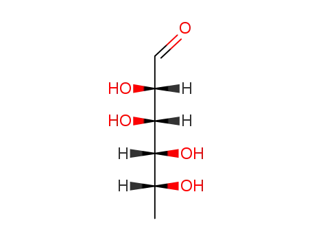 Molecular Structure of 634-74-2 (D-Rhamnose)