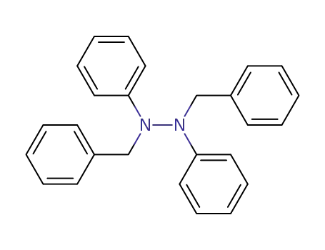 Molecular Structure of 29334-75-6 (1,2-dibenzyl-1,2-diphenylhydrazine)